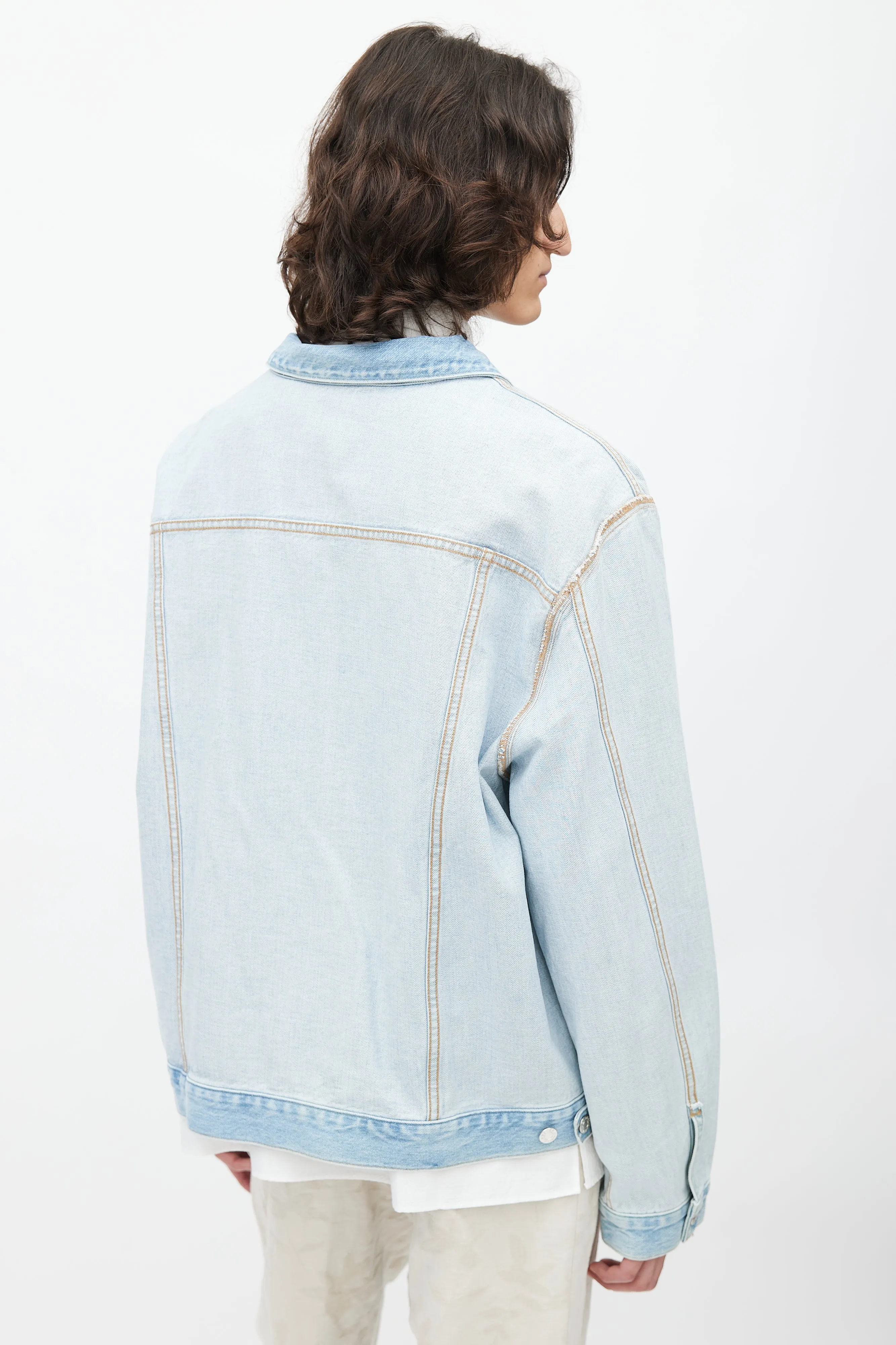 Blue Light Wash Denim Jacket