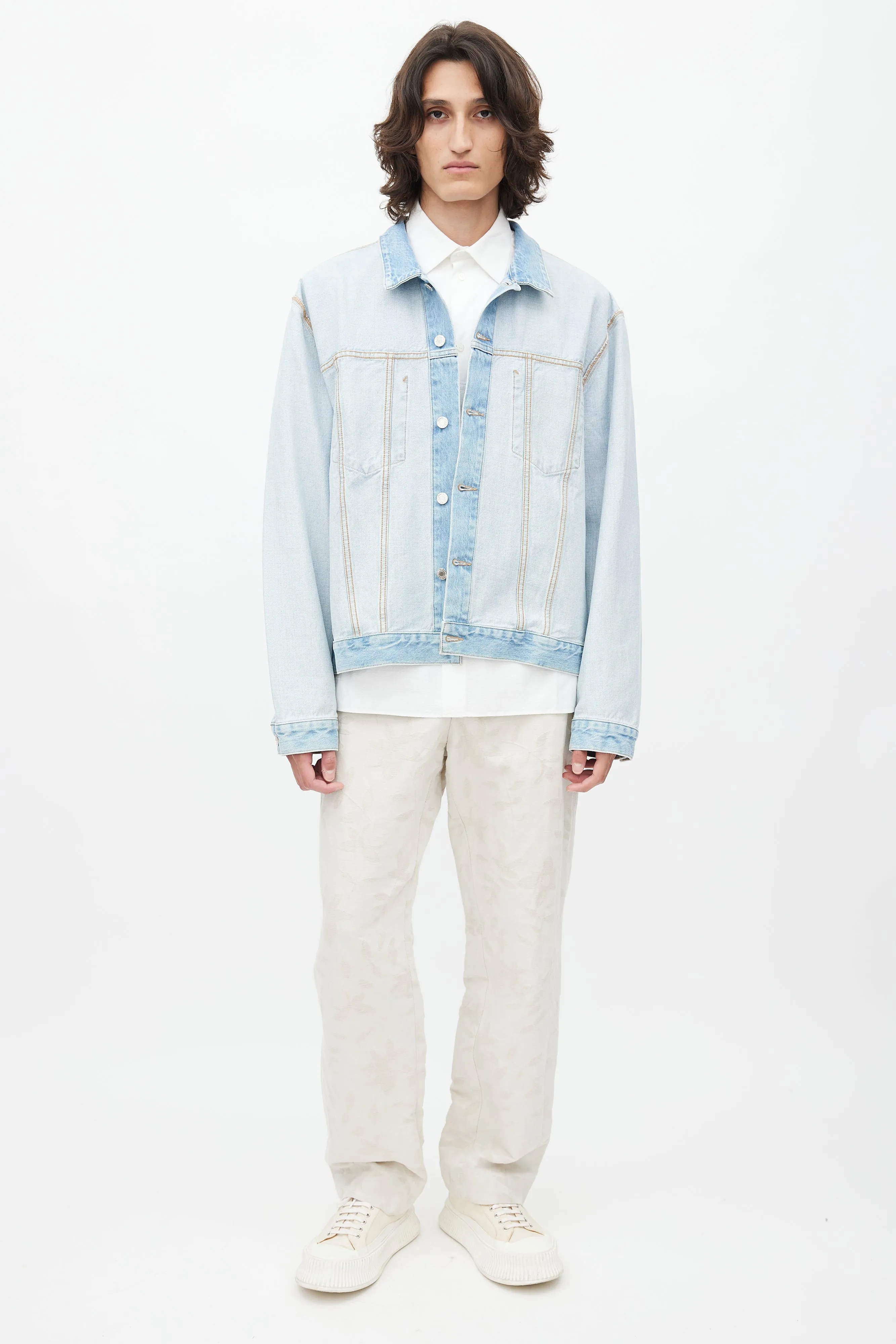 Blue Light Wash Denim Jacket