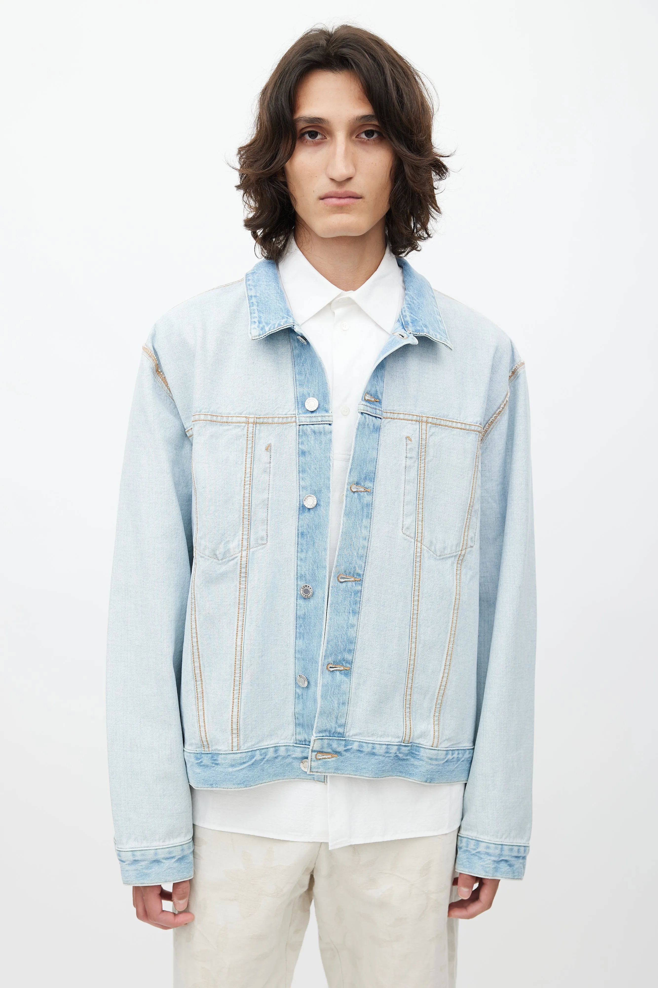 Blue Light Wash Denim Jacket