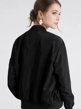 Bomber Jacket in Black