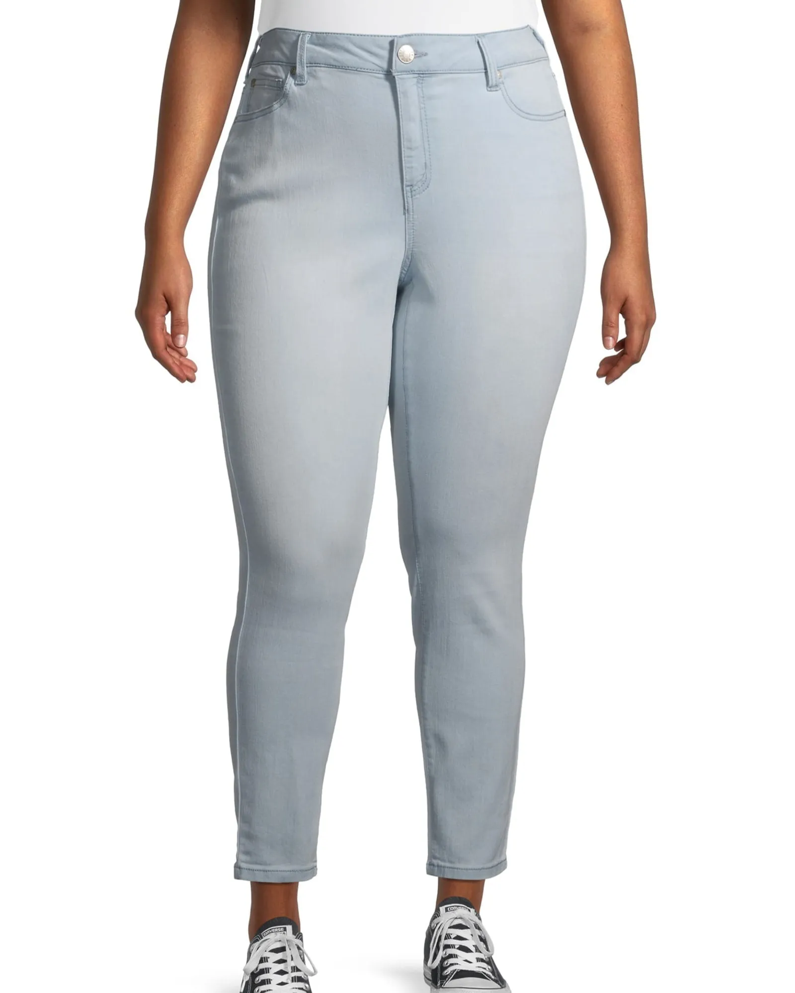 Celebrity Pink Junior's  Infinite Stretch Basic Skinny Jeans Blue  14 | Blue