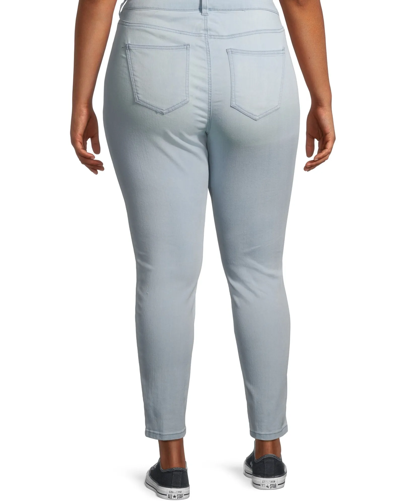 Celebrity Pink Junior's  Infinite Stretch Basic Skinny Jeans Blue  14 | Blue