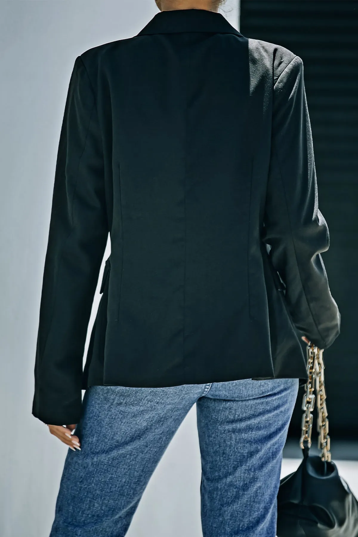 Chic Double Breasted Blazer