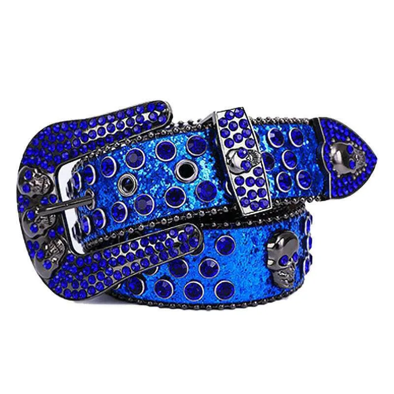 Crystal Studded Belt for a Stylish Cowgirl Vibe