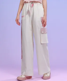 Cute Soft Girl Style Strawberry Print Overalls