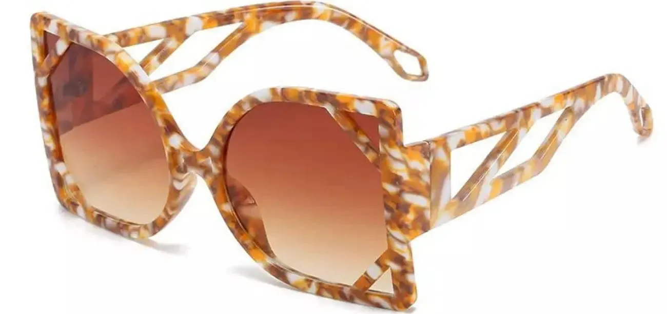 Don’t Be SQUARE Oversized Sunglasses