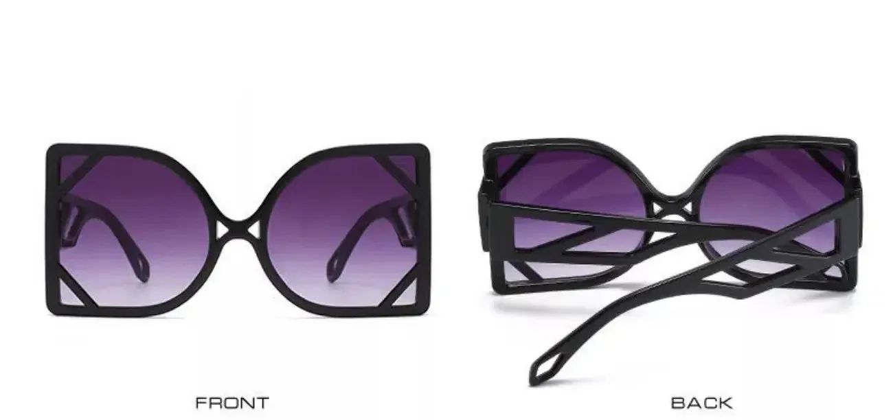 Don’t Be SQUARE Oversized Sunglasses