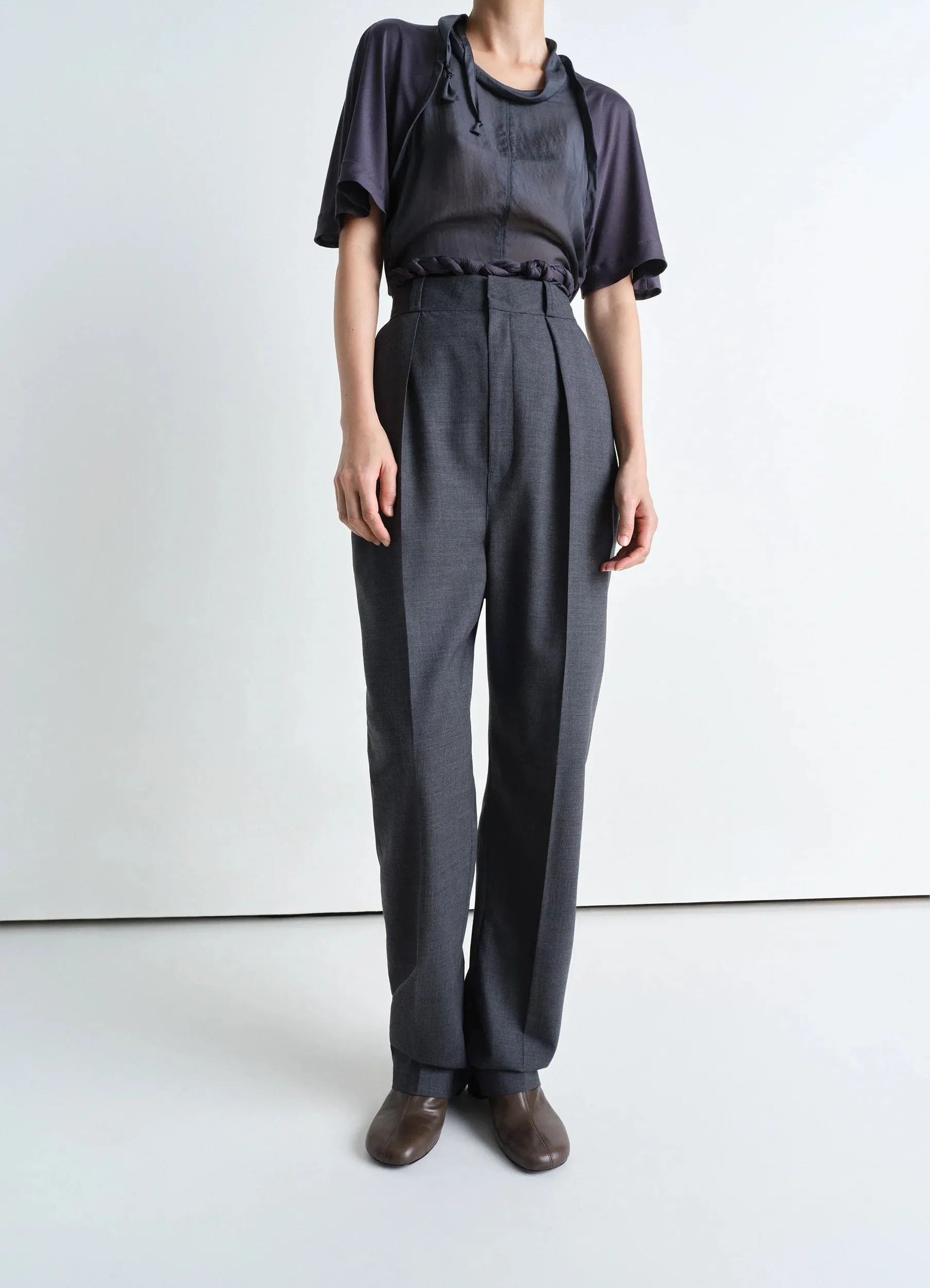 DROPPED CROTCH SOFT PANTS