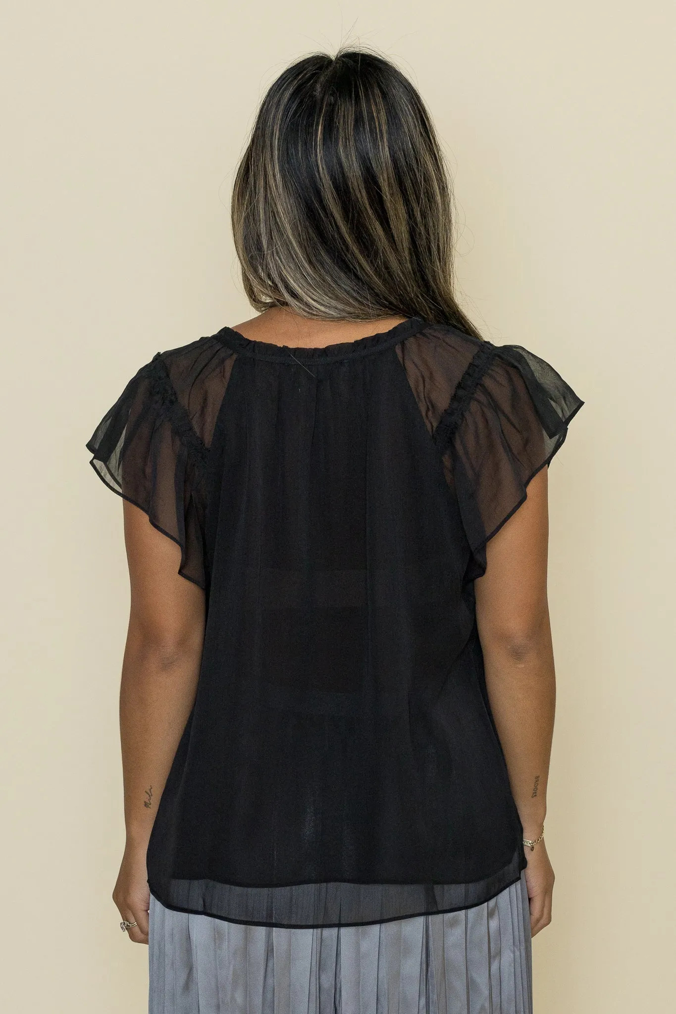 Emily Flutter Blouse