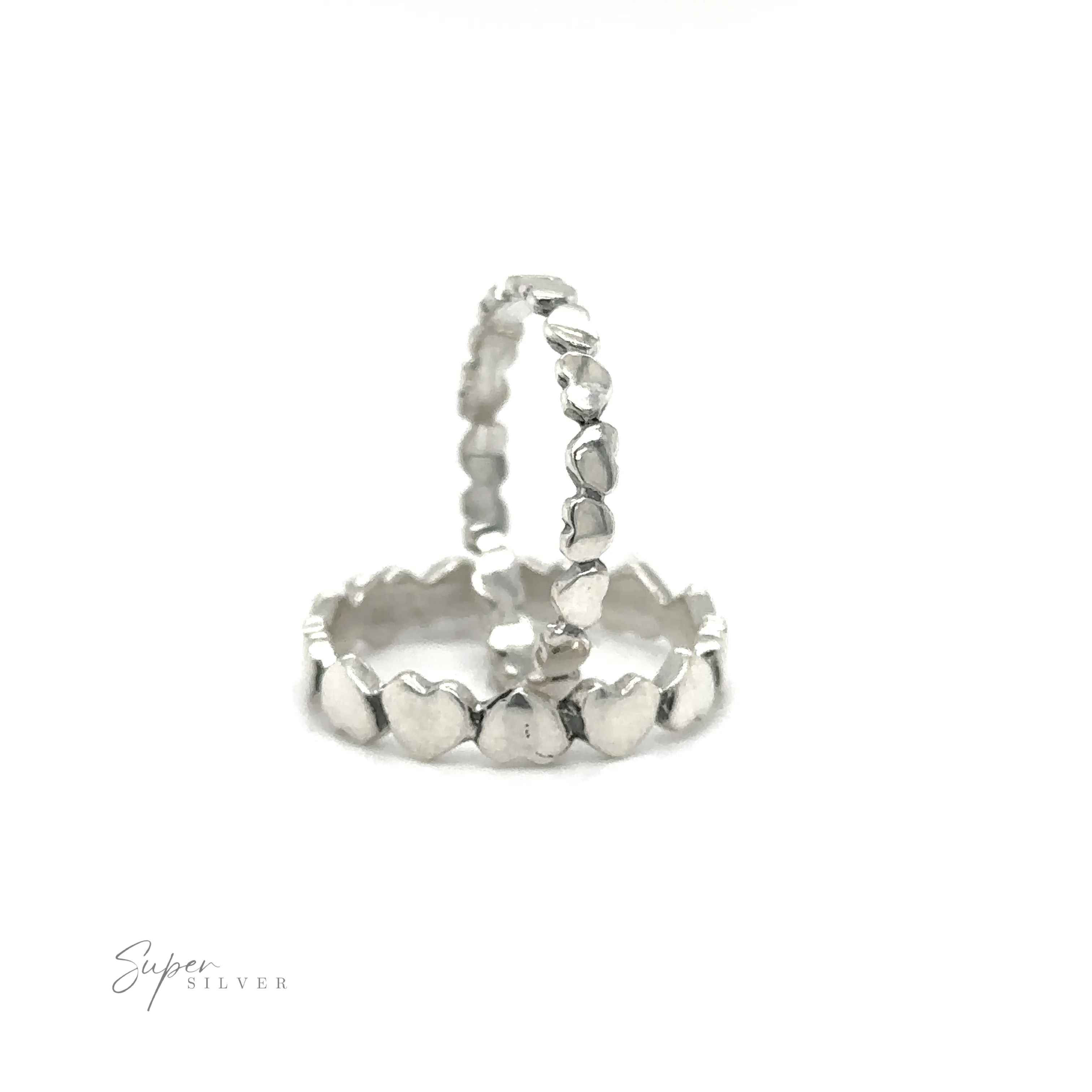 Hearts Band With Alternating Pattern
