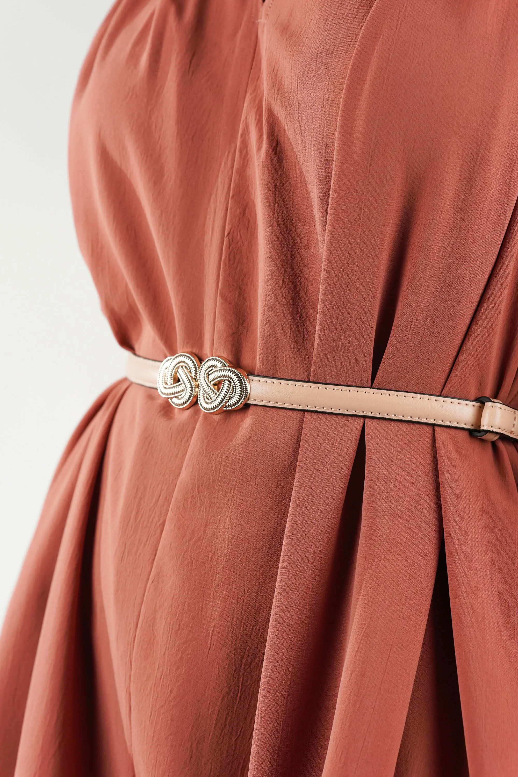 Knot Buckle Waist Belt
