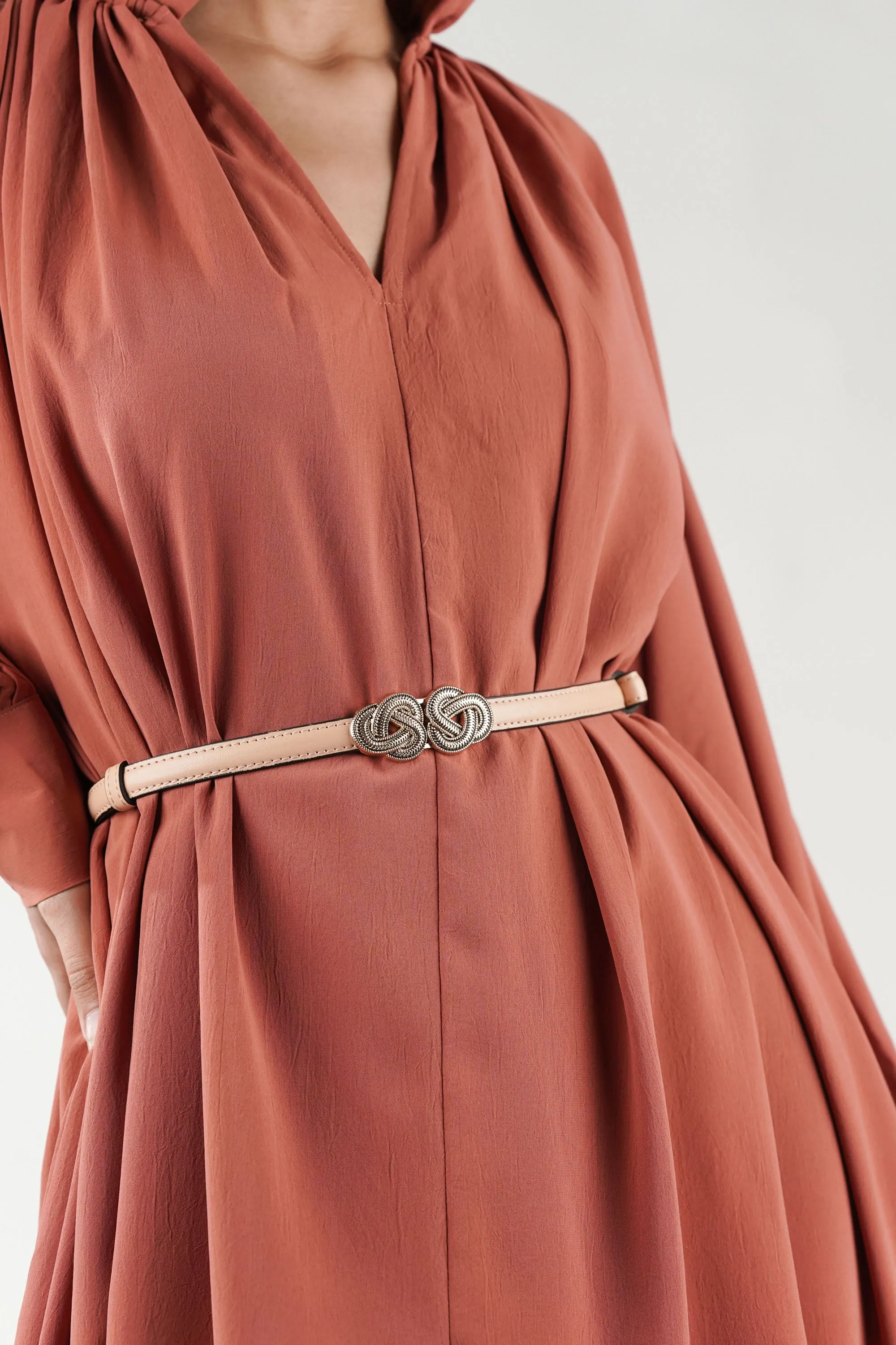Knot Buckle Waist Belt