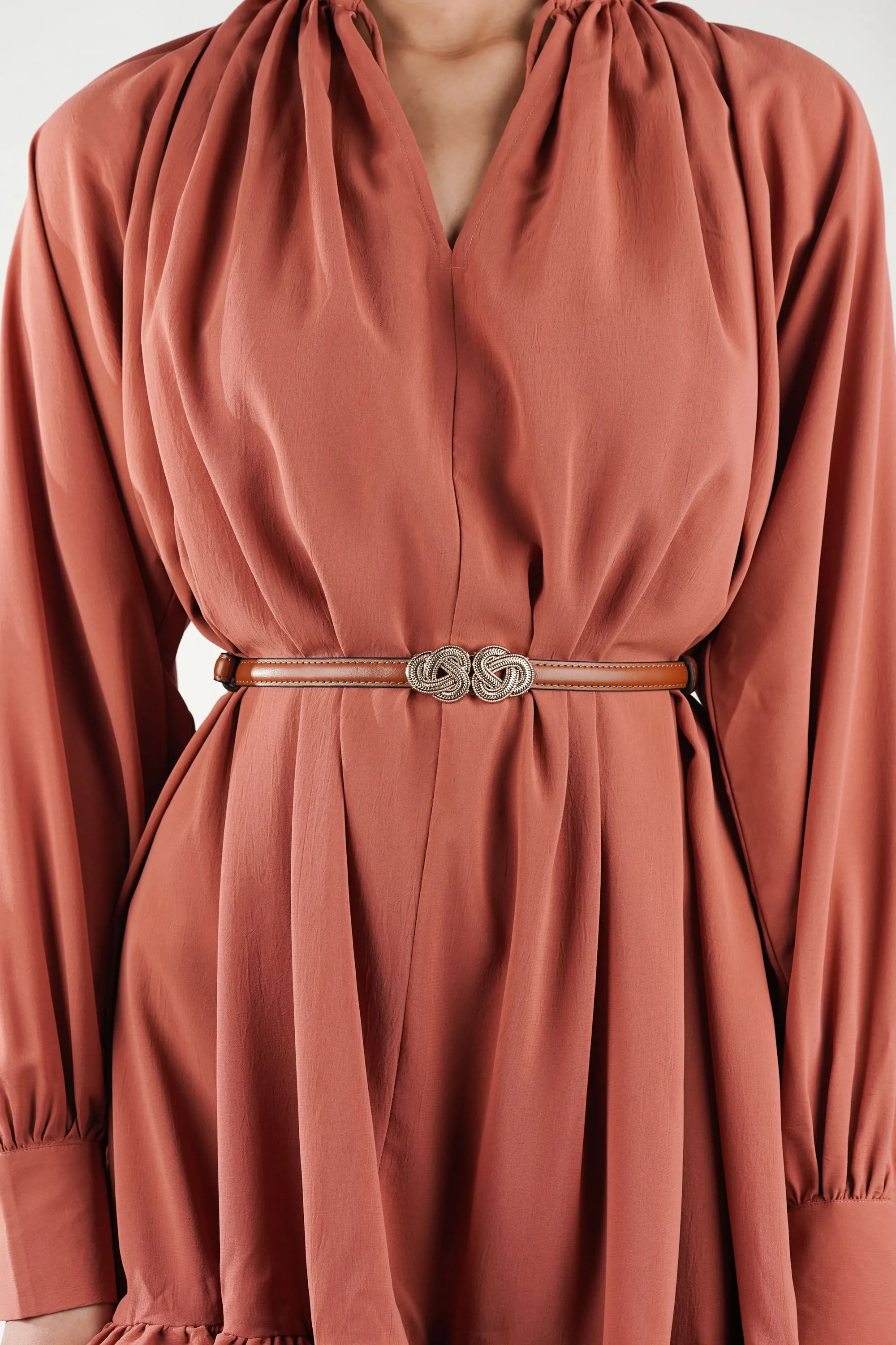 Knot Buckle Waist Belt