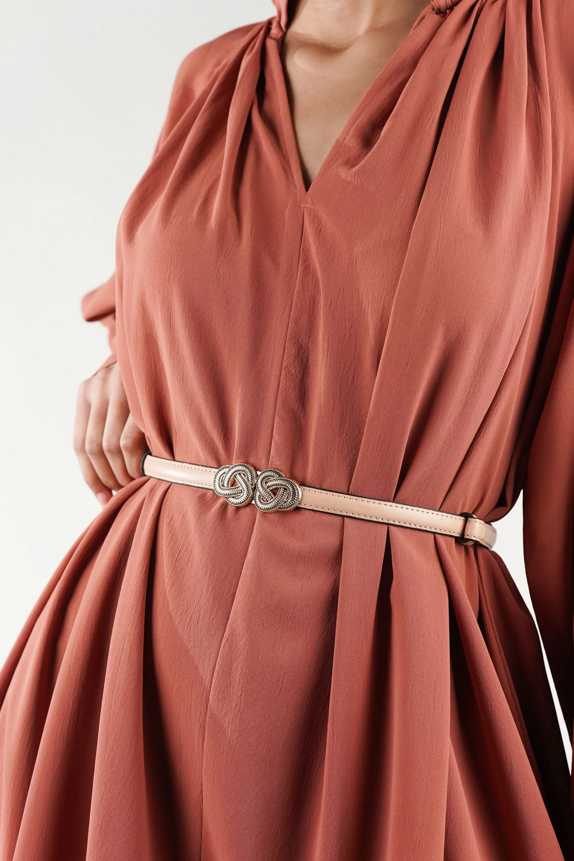 Knot Buckle Waist Belt