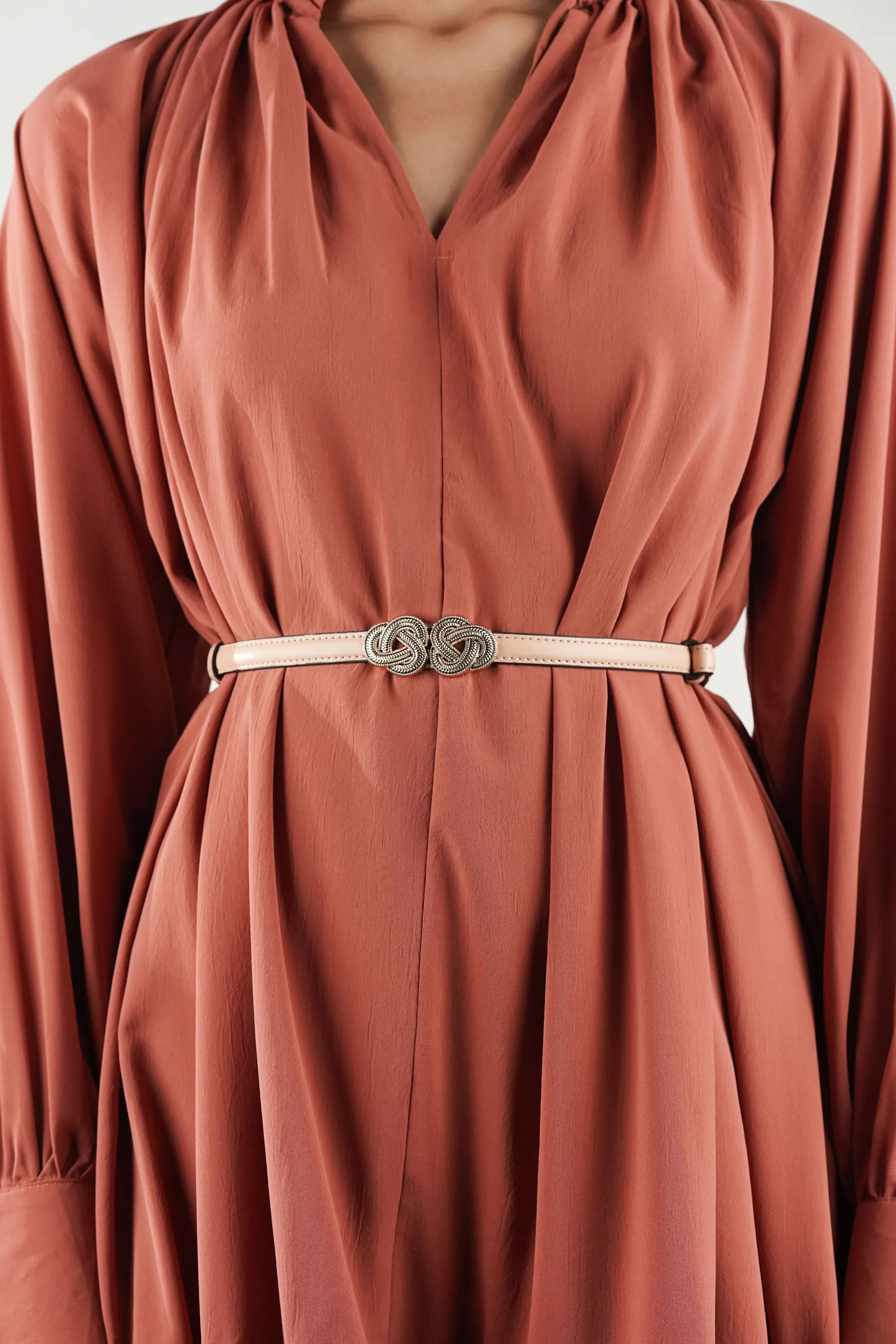 Knot Buckle Waist Belt