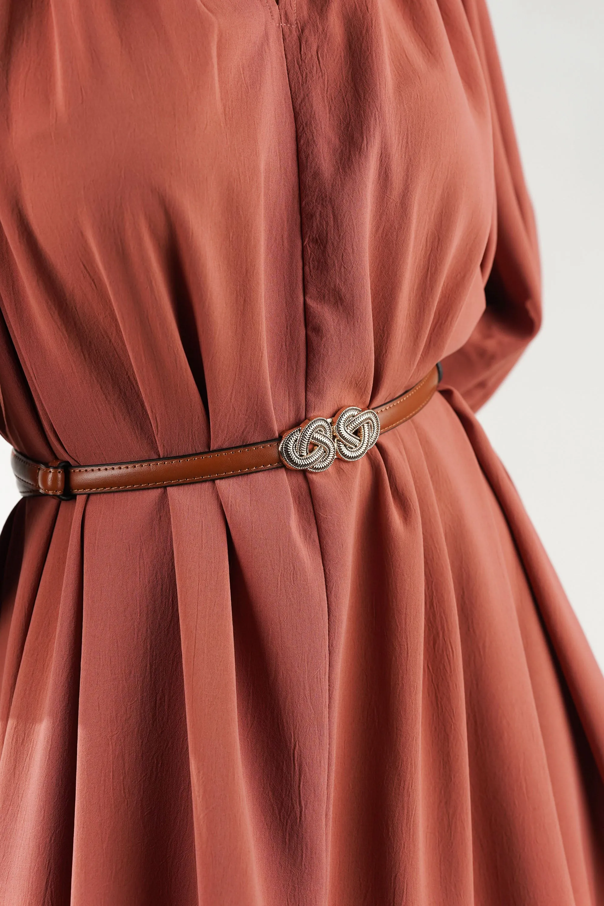 Knot Buckle Waist Belt