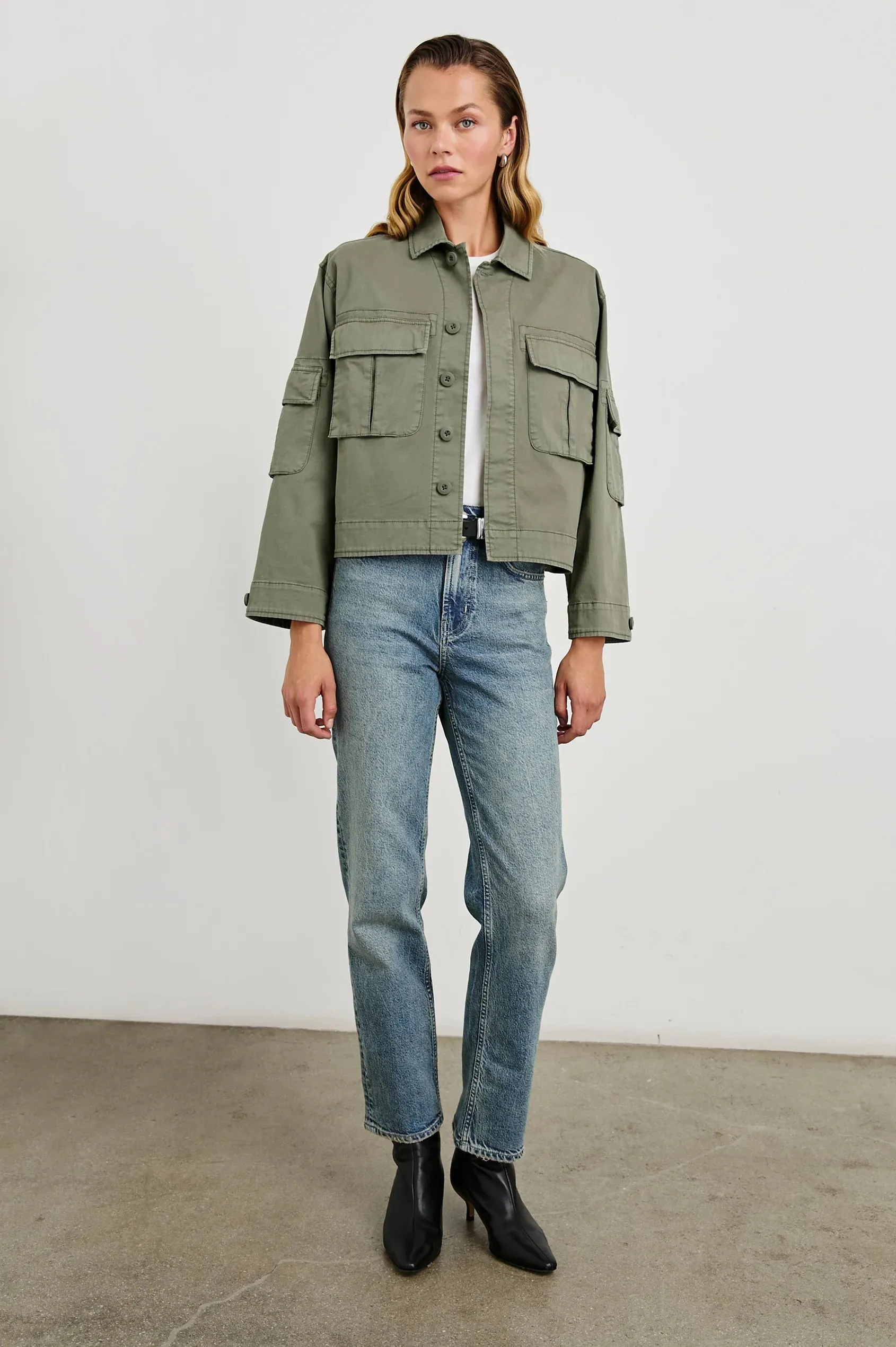 Madison Jacket - Dark Olive