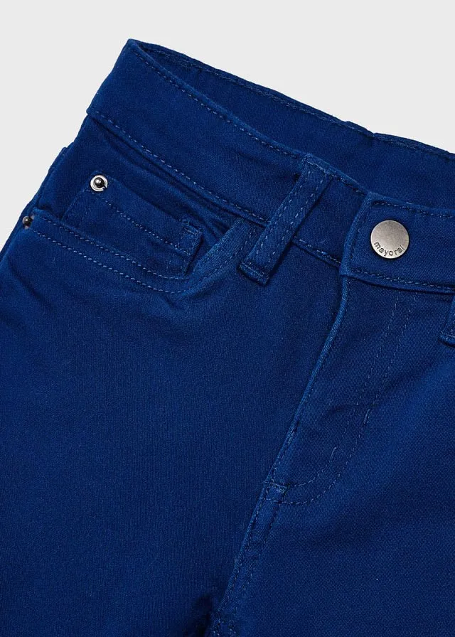 Mayoral 4523 019 - Klein Blue Soft Slim Fit Trousers