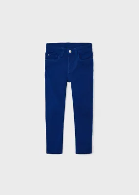 Mayoral 4523 019 - Klein Blue Soft Slim Fit Trousers