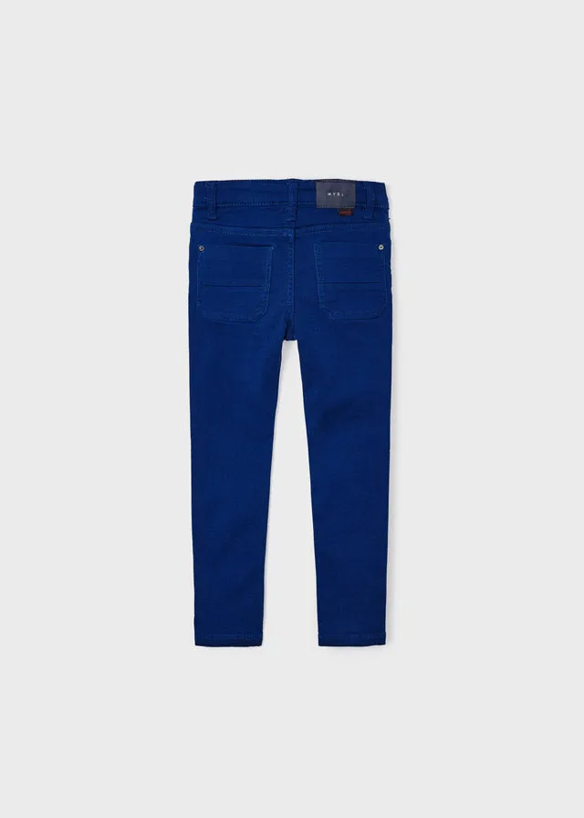 Mayoral 4523 019 - Klein Blue Soft Slim Fit Trousers