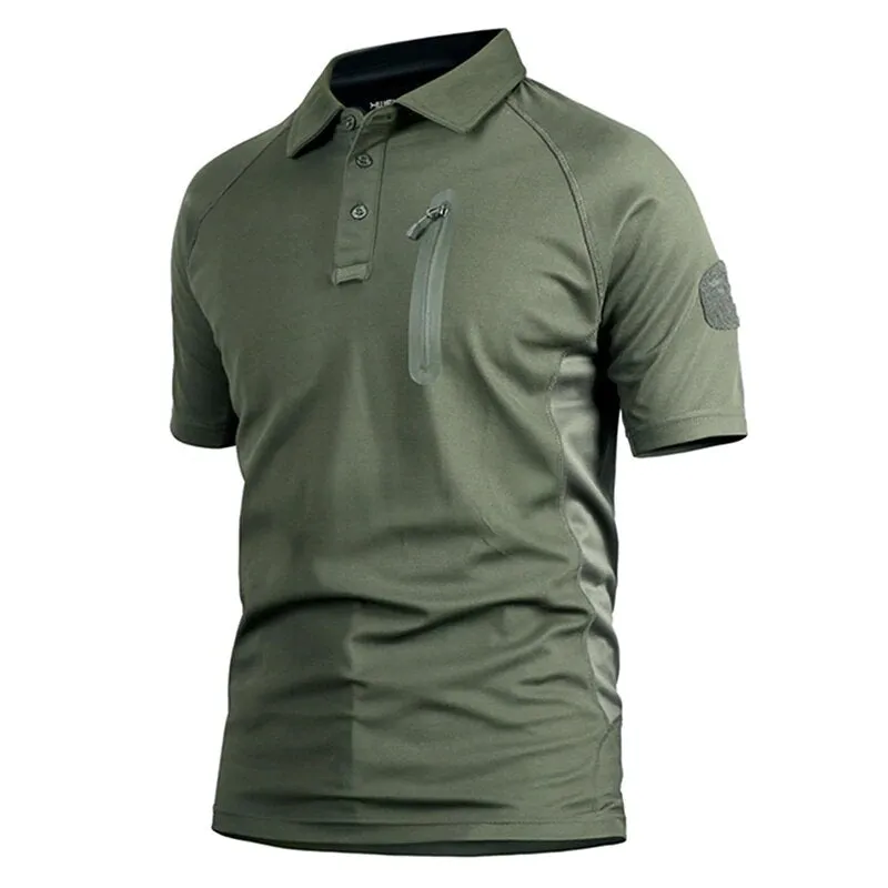 Men's Summer Breathable Tactical Short Sleeve T-Shirt