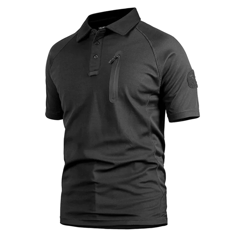 Men's Summer Breathable Tactical Short Sleeve T-Shirt