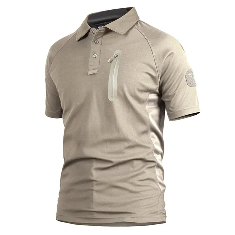 Men's Summer Breathable Tactical Short Sleeve T-Shirt