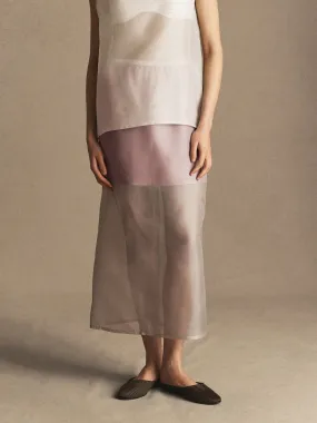 Organza Devon Skirt - Pink