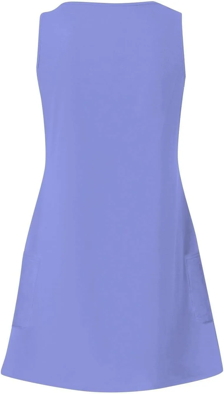 Sleeveless Summer Dresses for Women Aline Mini Dress Casual Dress Solid Color Swing Dress Vacation Beach Dress