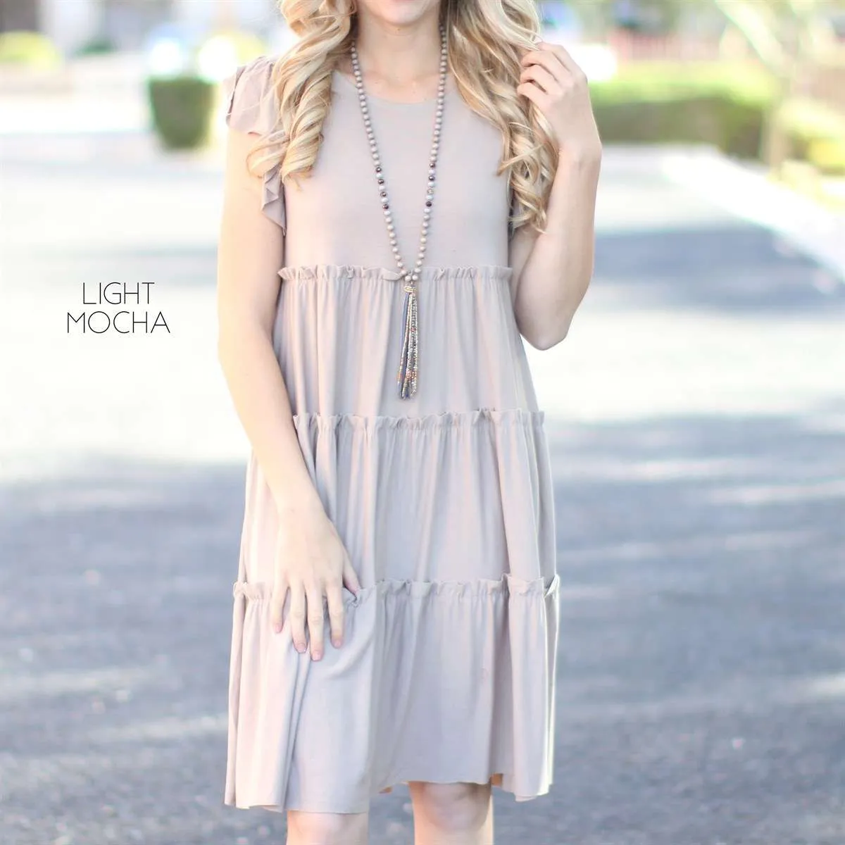 Tiered Flowy Dress | S-XL