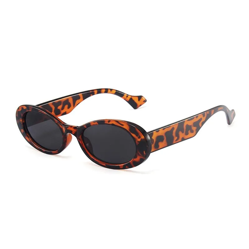 Trendy Oval Y2K Style Sunglasses (   more colors)