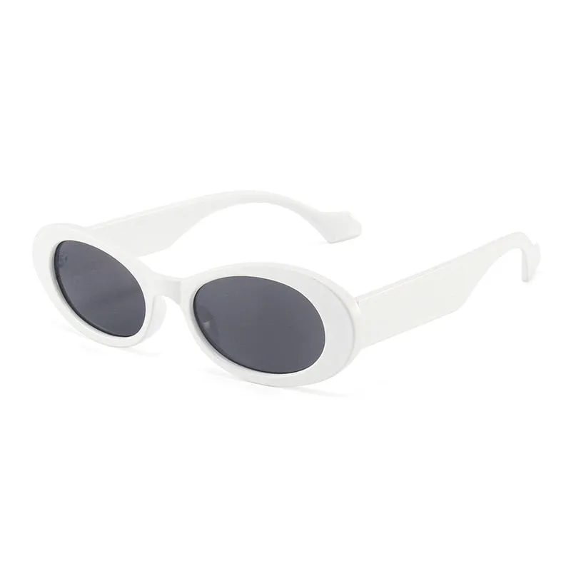 Trendy Oval Y2K Style Sunglasses (   more colors)