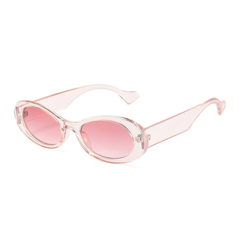 Trendy Oval Y2K Style Sunglasses (   more colors)