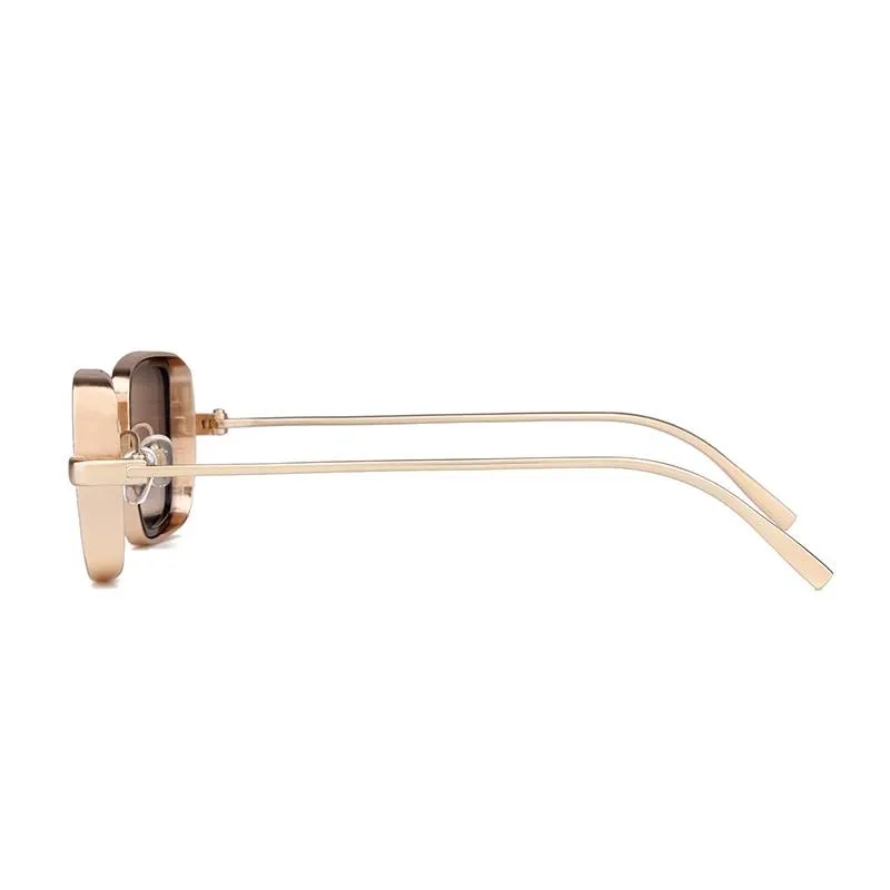 Trendy Square Frame Steampunk Sunglasses For Men