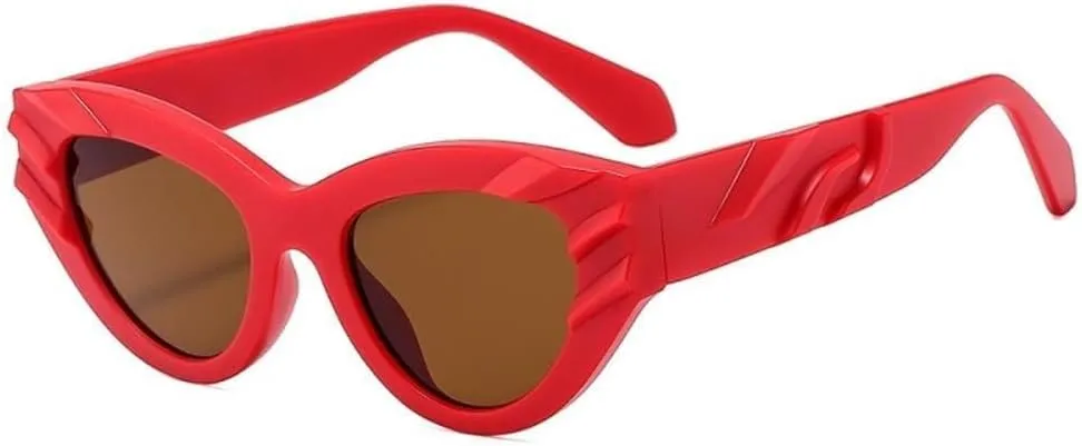 Trendy Sunglasses Cat Eye Sunglasses Women Men PC Gradients Lens Frame Vintage Eyewear ﻿