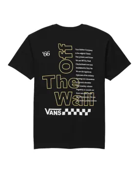 Vans Mens Posted Short Sleeve T-Shirt