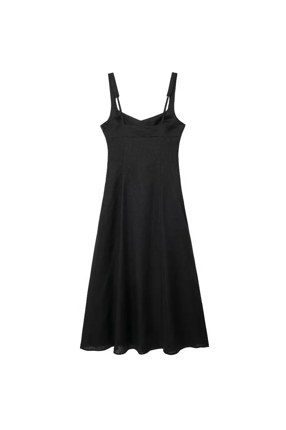 'Violet' Minimalist Strap Midi kDress (3 Color)