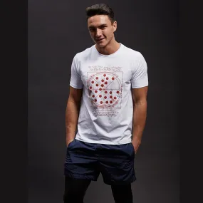 White SPIDERMAN Homecoming Funny Pizza T-Shirt