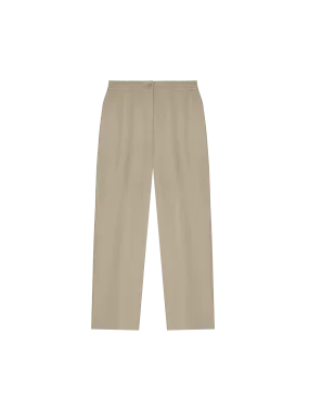 Women's DNA Linen Trousers—cliff beige