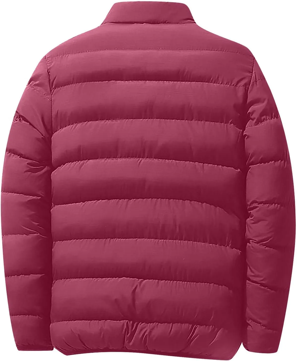 Ymosrh Varsity Jacket Men Men's Autumn Winter Zipper Warm Down Jacket Packable Light Coat Rain Coats