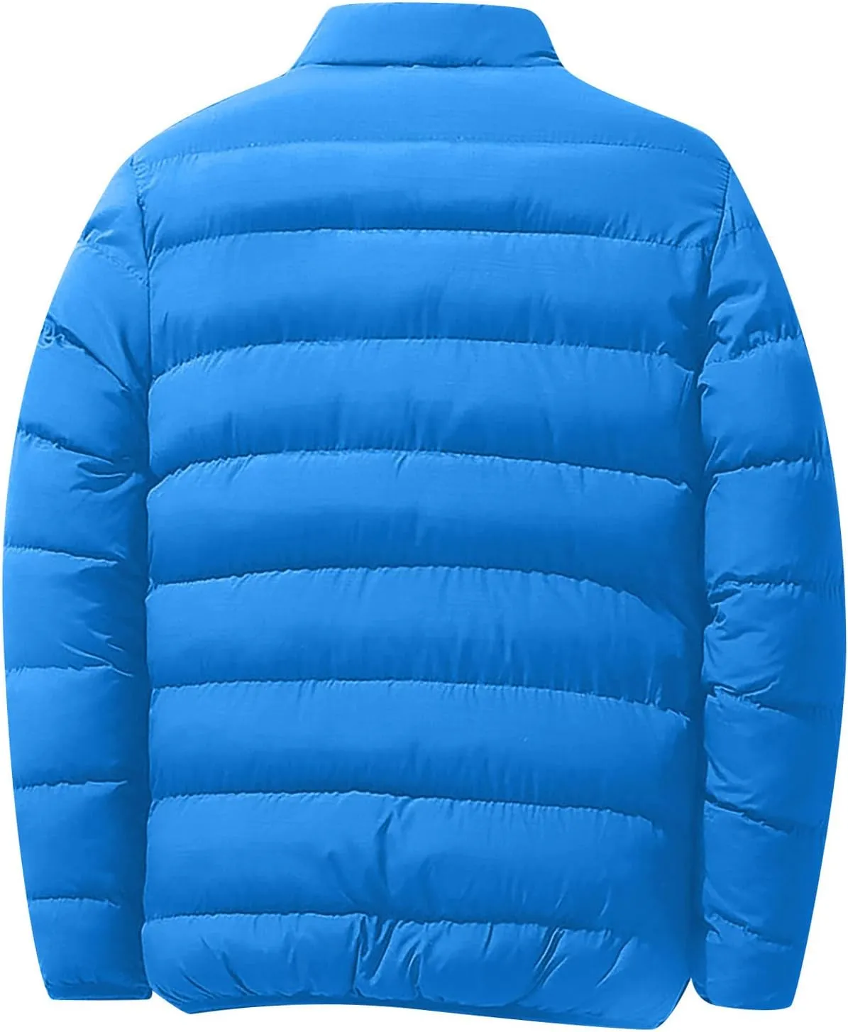 Ymosrh Varsity Jacket Men Men's Autumn Winter Zipper Warm Down Jacket Packable Light Coat Rain Coats
